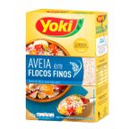 aveia em flocos finos yoki 170g