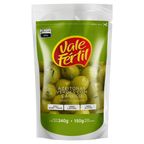 azeitona verde com caroco em conserva vale fertil 150g