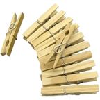 prendedor de roupa de madeira xandao 12un