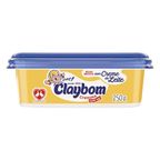 margarina cremosa com sal e creme de leite claybom pote 250g