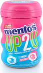 goma de mascar sabor menta/tutti frutti sem acucar mentos up2u embalagem 28 un 56g