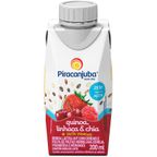 bebida lactea uht quinoa/linhaca/chia + frutas vermelhas zero acucar piracanjuba 200ml
