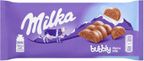 chocolate bubbly alpine milk milka 90g