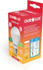 lampada superled ourolux bivolt 6w 6500k branca
