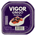 iogurte grego sabor blueberry vigor 100g