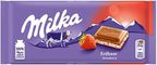 chocolate strawberry milka 100g