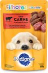 alimento para caes filhotes carne ao molho pedigree sache 100g