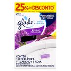 detergente sanitario pedra bouquet de lavanda gratis 25% de desconto glade un
