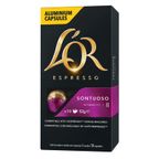 cafe em capsula espresso sontuoso l'or 52g