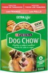 racao umida para caes adultos frango ao molho dog chow 100g