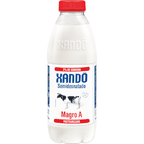 leite pausterizado desnatado magro a xando 1l