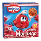 gelatina em po morango dr oetker caixa 20g