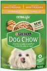 racao umida para caes adultos racas pequenas sabor frango ao molho dog chow sache 100g
