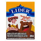 achocolatado uht zero lactose choco kids lider 200ml