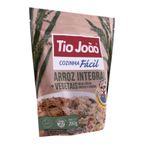 arroz integral e vegetais cozinha facio tio joao pacote 200g