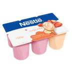 iogurte de polpa morango e vitamina de frutas nestle 540g