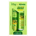 kit shampoo 300ml e condicionador 300ml oleo de abacate vitay + novex