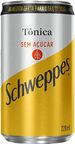 agua tonica sem acucar schweppes lata 220ml