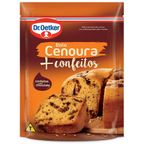 mistura para bolo sabor brigadeiro com confeitos dr oetker 300g