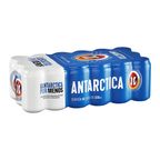 cerveja pilsen antarctica lata 350ml pack com 18un