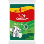 esponja multiuso para limpeza superior condor leve 4un pague 3un