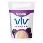 iogurte natural sabor ameixa viv vigor 150g