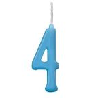 vela de aniversario parabens azul n 04 regina festas un