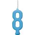 vela de aniversario parabens azul n 08 regina festas un