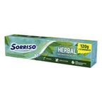 creme dental herbal salvia e eucalipto sorriso 120g