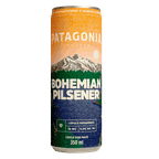 cerveja bohemian pilsener patagonia 350ml lata