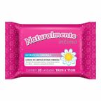 lenco umidecido naturalmente intimo com 20un