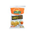 chips de arroz integral e milho sabor churrasco natural life 70g