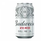 cerveja zero alcool budweiser lata 350ml
