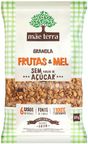 granola frutas e mel vegano mae terra 800g