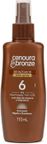 oleo bronzeador spray fps 6 cenoura e bronze 110ml