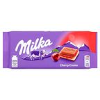 chocolate cherry creme milka 100g