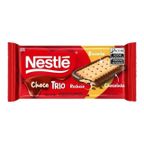 chocolate ao leite com recheio de pasta de amendoim chocotrio nestle 90g