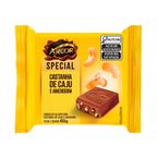 chocolate ao leite com castanha de caju e amendoim arcor 60g