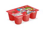 iogurte sabor morango patati patata frutap 60g com 6un