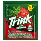 refresco em po sabor morango trink 15g