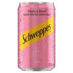 agua tonica rose frutas vermelhas schweppes lata 220ml