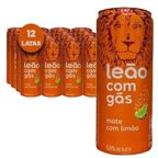 cha matte sabor limao com gas leao 290ml