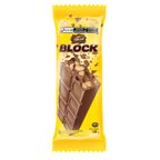 barra de chocolate ao leite com amendoim block arcor 140g
