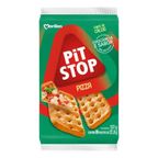 pack de biscoito salgado pit stop sabor pizza marilan 137g com 6un