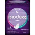 absorvente suave com abas com 8 un modess