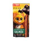 petiscos para gatos sabor salmao pixar spin 15g