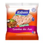 coxinha das asas temperada e congelada itabom 1kg