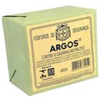 pack caixa de fosforo argos com 10 caixas