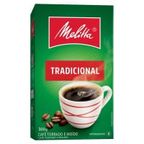 cafe torrado e moido tradicional a vacuo melitta 500g