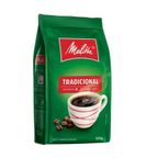 cafe torrado e moido tradicional melitta pouch 500g